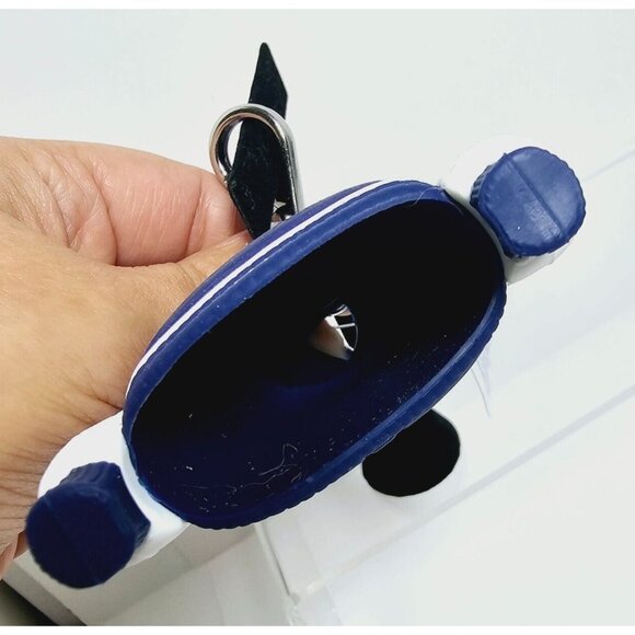 VARSITY JACKET Blue White Bath Body Works Pocketbac Holder NEW - Picture 7 of 8